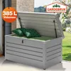 GARDEBRUK® Skrzynia ogrodowa 385L pojemności z rękawicami Podgląd zdjęcia produktu 2