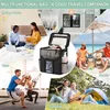 Tragbare Dusche Caddy Schlafsaal(Schwarz)große Kapazität Produktbild-Vorschau 6