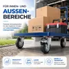 4er Set Schwerlastrollen mit Bremse – Lenkrollen bis 400 kg Produktbild-Vorschau 5