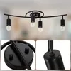 ZMH Deckenleuchte Vintage Deckenlampe Schwarz 4 Flammig E27 Produktbild-Vorschau 8