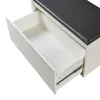 Panca Degerfors con cassetto 80 x 39 x 45 cm bianco/nero Anteprima dell’immagine prodotto 6