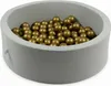 Spielzeugbälle ø7cm 50Stk Altgold Produktbild-Vorschau 3