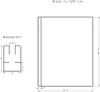 Walk-in Duschabtrennung Duschwand Seitenwand 120 cm Produktbild-Vorschau 6