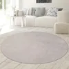 Flauschiger Teppich für die Sofaecke, waschbar, sandfarben Produktbild-Vorschau 2