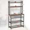 Kuchyňský regál COSTWAY s držákem na víno do 10 lahví, Náhled obrázku produktu 3