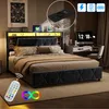 Letto matrimoniale con rete a molle INONEFT, dimensioni Anteprima dell’immagine prodotto 4