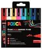 Posca 184058 POSCA Marker UNI  PC-5BR 8er Set Grundf. Anteprima dell’immagine prodotto 1