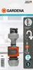 Gardena 18285-20, Schlauchanschluss, 3/4", Grau, Orange Produktbild-Vorschau 4
