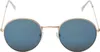 Damen Herren Sonnenbrille Rund Form Verspiegelt 80er Modern Produktbild-Vorschau 2