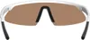 Bollé Brille Bolle Micro Edge White Matte Phantom Brown Produktbild-Vorschau 2