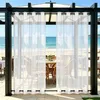 2er Set Vorhang Outdoor Weiß Wasserdicht Windfest mit Produktbild-Vorschau 7