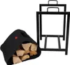 Esschert Design FF575, Brennholz-Kamin, Schwarz, 442 mm, Produktbild-Vorschau 17