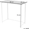 A diagram showing the dimensions of a table. Produktbild-Vorschau
