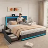 Letto imbottito ProximaX con LED e funzione di ricarica USB Anteprima dell’immagine prodotto 14