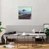 Bilder auf glas - Vogel Fahrrad modern - 50x50cm - Produktbild-Vorschau 6