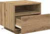 vidaXL Nachttisch Artisan-Eiche 40 x 39 x 37 cm Produktbild-Vorschau 5