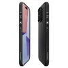 Two views of a black iPhone case on a white background. Podgląd zdjęcia produktu
