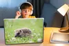 MuchoWow® Laptop Aufkleber Sticker Cover Kleiner Igel im Produktbild-Vorschau 3
