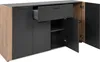 finori Sideboard Cento 51A anthrazit / Nachbildung Artisan Produktbild-Vorschau 1