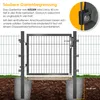 KESSER® Gartentor Premium Gartentür aus Metall verzinktem Produktbild-Vorschau 4