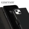 Funda de Cuero Auténtico tipo Libro para Apple iPhone 15 - Vista previa de la imagen del producto 4