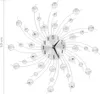 vidaXL Wanduhr mit Quarzwerk Modernes Design 50 cm Produktbild-Vorschau 5