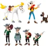 Plastoy Lucky Luke Minifiguren 7er-Set Characters 4 - 10 cm Produktbild-Vorschau 2