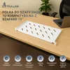 Półka Extralink specjalnie do szafy sieciowej 1U 250 mm, Podgląd zdjęcia produktu 5