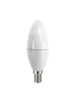 A single white LED candle light bulb on a white background. Produktbild-Vorschau