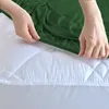 Jersey Spannbettlaken Dunkel grün 200 X 220 + 40 CM Produktbild-Vorschau 4