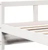 vidaXL Tagesbett mit Matratze Weiß 80x200 cm Massivholz Produktbild-Vorschau 5