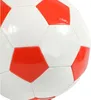 Fussball Biedronka Weiss-Rot Enero Grösse 5 Produktbild-Vorschau 3