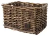 Fastrider zeno Rattan-Fahrradkorb mittel braun Produktbild-Vorschau 1