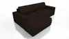 Ecksofa TOTI mit Schlaffunktion. Farbe: Dunkelbraun 26. Produktbild-Vorschau 7
