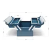 Wiltec box na náradie 420x200x160mm z ocele s 3 Náhľad obrázku produktu 4