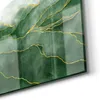 DEQORI Glasbild Echtglas 90x60 cm 'Grüner Produktbild-Vorschau 5