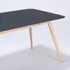 home24 Esstisch - Eiche Teilmassiv / Linoleum Produktbild-Vorschau 6