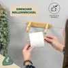 porta rotolo di carta igienica eluno, porta rotolo di carta Anteprima dell’immagine prodotto 3