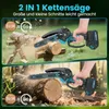 Tronçonneuse à batterie 8+6 pouces avec système de Voir les images du produit 6