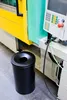 DURABLE Papierkorb Safe rund 60 Liter grau Produktbild-Vorschau 4