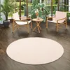 Natur Teppich Wolle Berber Beige Rund, Größe:160 cm Rund Produktbild-Vorschau 1