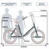 E-Bike Faltrad OT16-2 klappbares Citybike mit dicken 20 Produktbild-Vorschau 10