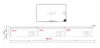 FURNITECH TV Lowboard TV Board hängend  TV Schrank/360 cm Produktbild-Vorschau 6