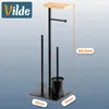 Vilde | Držák na toaletní papír stojící - s WC štětkou - Náhled obrázku produktu 4