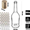 KADAX Bouteilles à liqueur 500ml, 50 pièces, Bouteilles Voir les images du produit 2