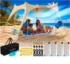 ELONEO, voile de protection solaire Strandzelt, indice de Voir les images du produit 1