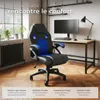 Chaise gamer MIKE - noir/bleu Voir les images du produit 9