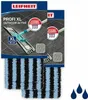 The image shows two packages of Leifheit Profi XL Outdoor Active mop covers, with the mop head and some tile samples visible on the packaging. Produktbild-Vorschau