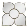 Clayre & Eef Mirror Flower 21x21 cm Poliżywica w kolorze Podgląd zdjęcia produktu 1