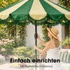 Mica Decorations Kim Pruhovaný slnečník s taškou na Náhľad obrázku produktu 5